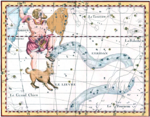 Созвездие Эридан - атлас звёздного неба 2